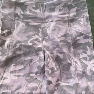 Lululemon Pink Camo Leggings
